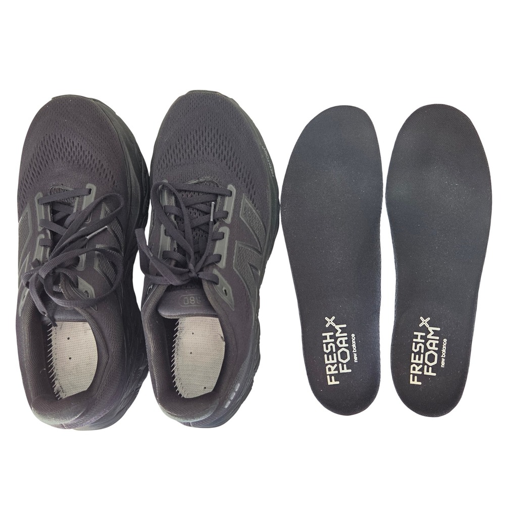 New Balance Fresh Foam X 880 v14 Mens 10.5 2E Wide Black Running Shoes M880K14 - Picture 2 of 11
